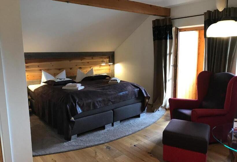 דירה בת חדר שינה 1 עם מרפסת, Landhaus Kossel