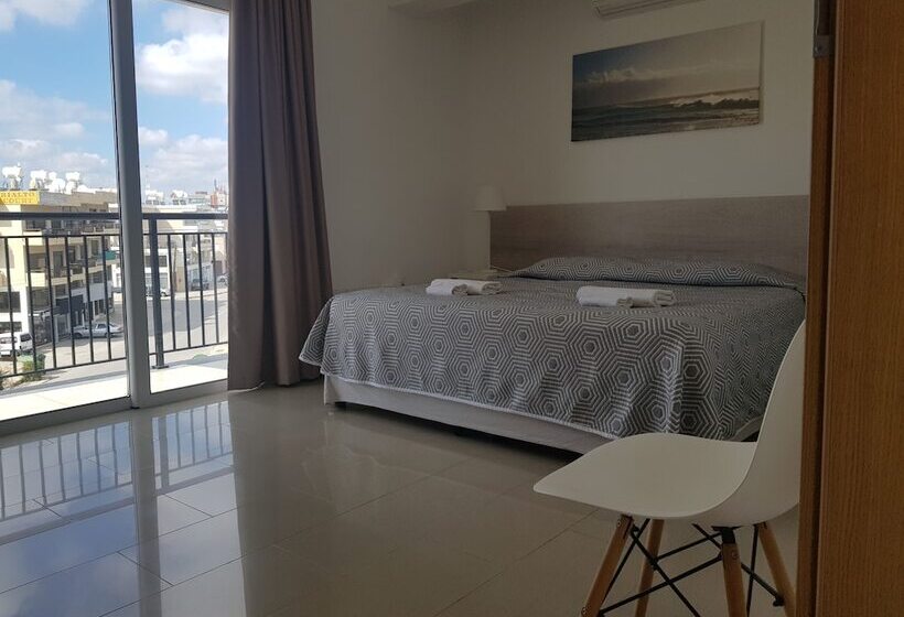 Апартаменты 1 Спальня с Балконом, Valentinos Apartments