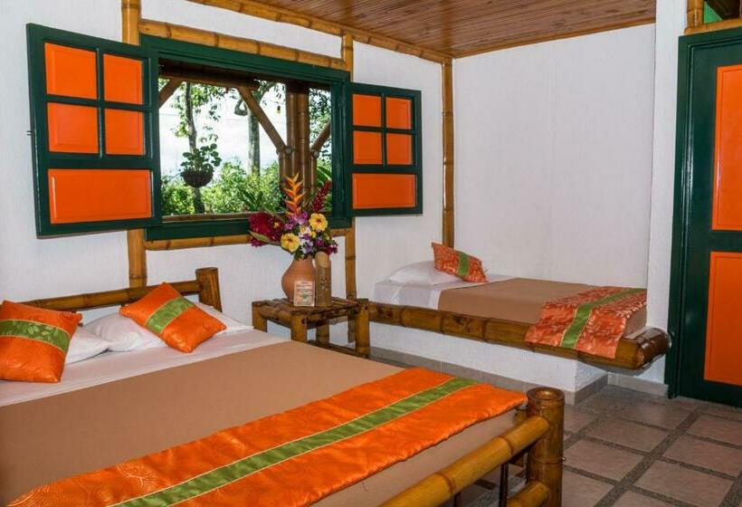 اتاق استاندارد سه نفره, Finca Hotel La Dulcera