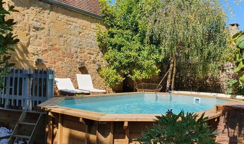 Дом 1 Спальня, Maison Domme Dordogne
