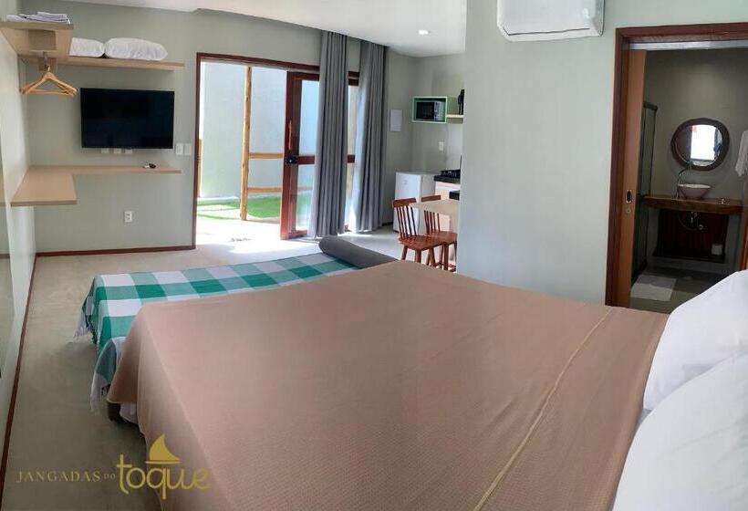 Студио Стандарт с Балконом, Jangadas Do Toque Milagres Flat 1 Térreo