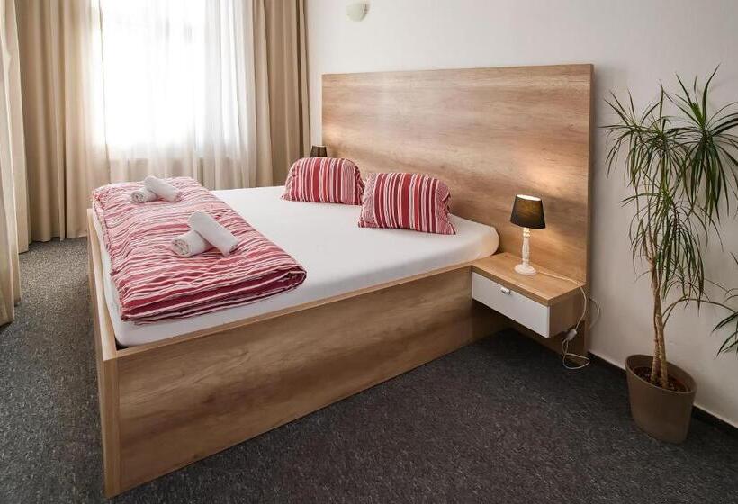 חדר סטנדרט חדר אמבטיה משותף, Stodolní Apartment