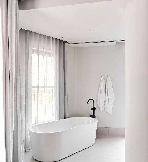 디럭스 룸 킹사이즈 침대, Central Club Hotel   North Melbourne