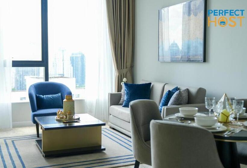 آپارتمان پریمیوم 1 خوابه, Pavilion Ceylon Hill Suites, Bukit Bintang By Perfect Host