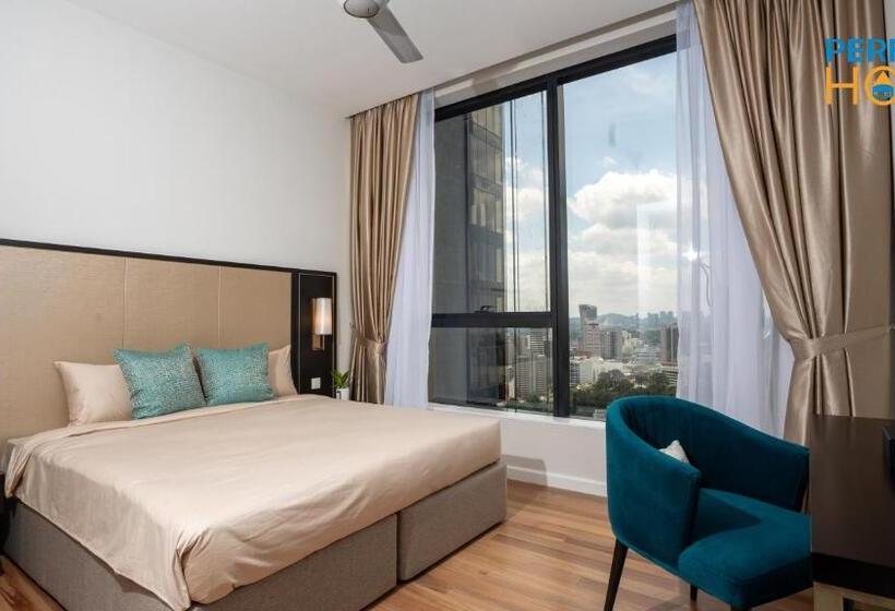 آپارتمان پریمیوم 1 خوابه, Pavilion Ceylon Hill Suites, Bukit Bintang By Perfect Host