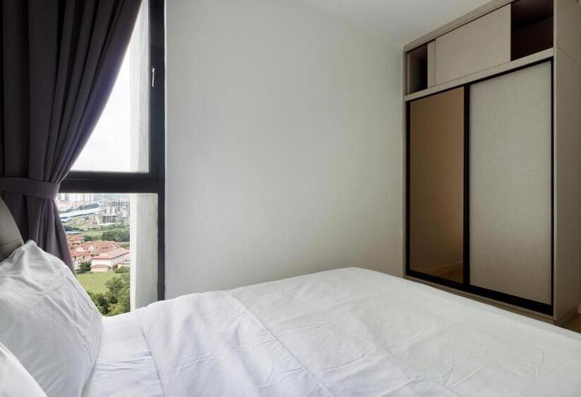 Apartament 2 Sypialnie, H20 Residence Ara Damansara By Airhost