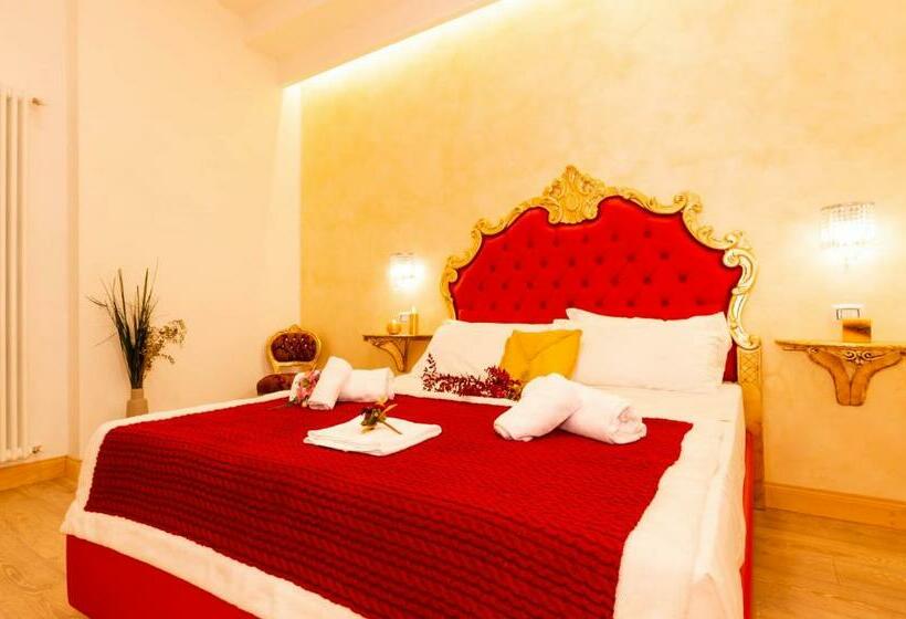 חדר דחוקס עם מיטת קינג, Roma Charming Rooms