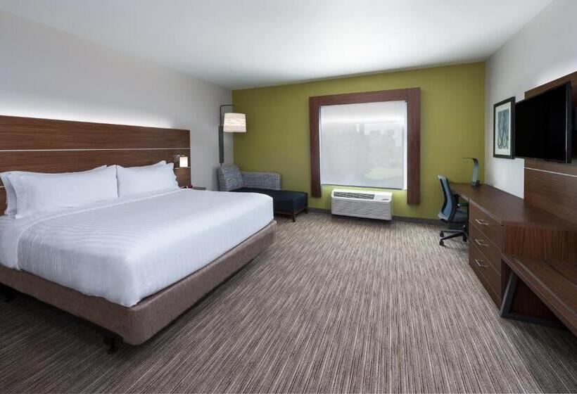 Номер Стандарт Кровать Кинг Адаптированный для Инвалидов, Holiday Inn Express Troy, An Ihg