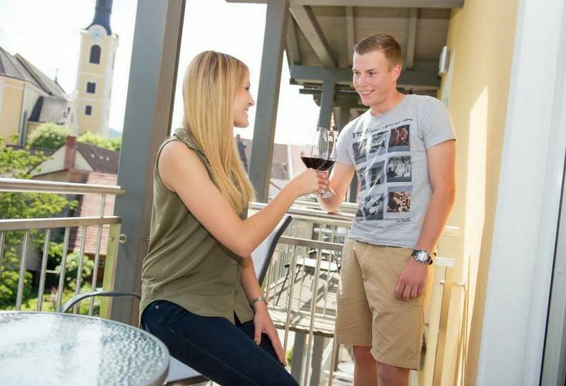 Cameră cvadruplă standard cu balcon, Tscheppe Lang Gasthof
