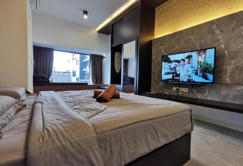 آپارتمان 1 خوابه با چشم‌انداز دریا, Thermospace Imperio A 25 10 Melaka City