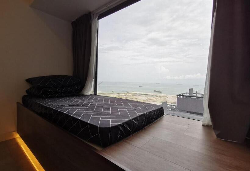 آپارتمان 1 خوابه با چشم‌انداز دریا, Thermospace Imperio A 25 10 Melaka City