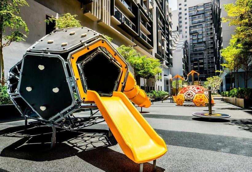 آپارتمان 1 خوابه با چشم‌انداز دریا, Thermospace Imperio A 25 10 Melaka City