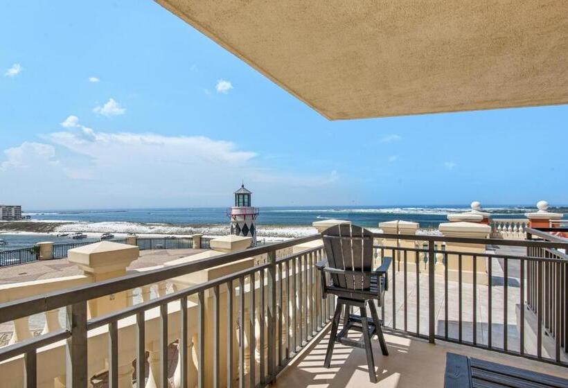 آپارتمان 1 خوابه با چشم‌انداز دریا, Bright, Corner Unit With Incredible Gulf And Sunset Views!