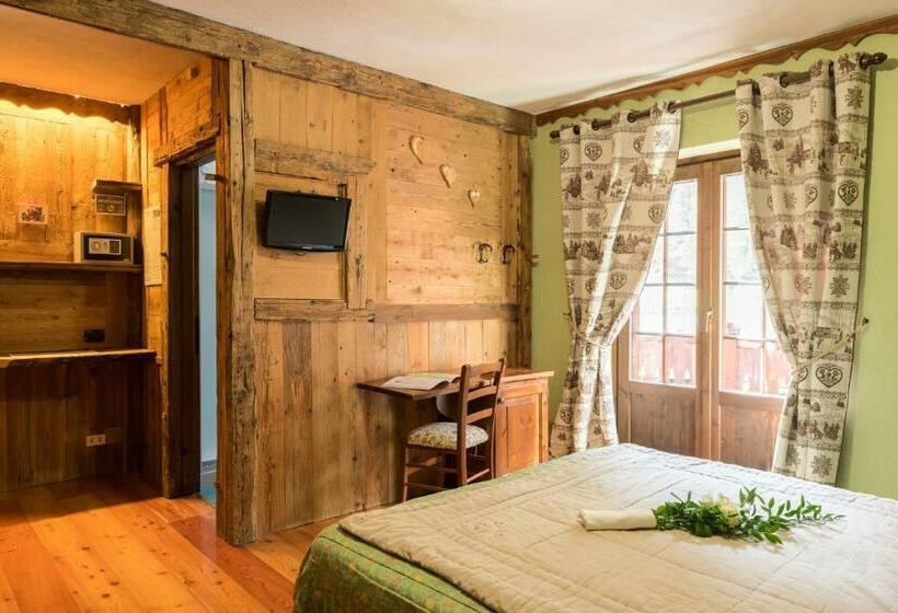 带观景的标准间, Albergo Boule De Neige