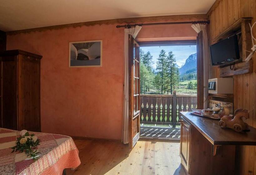 带观景的标准间, Albergo Boule De Neige