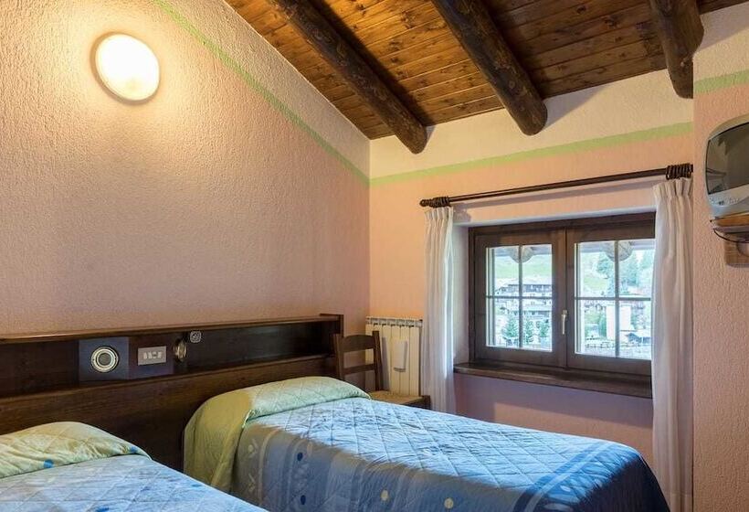 带观景的标准间, Albergo Boule De Neige
