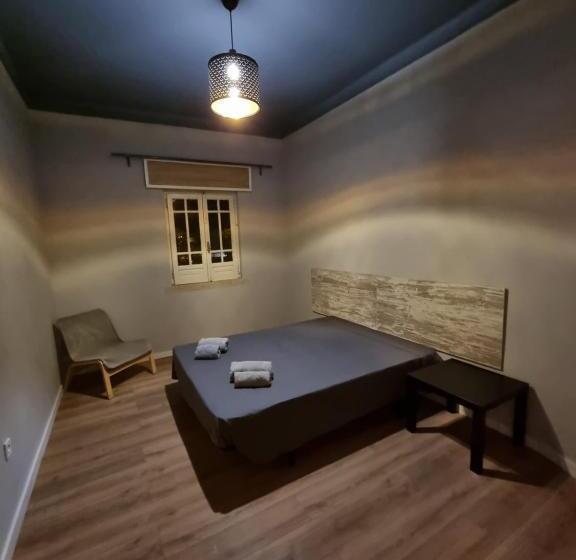 스탠다드 룸 공동 욕실, Hostel Da Estação