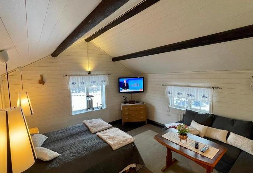 Дом 1 Спальня, Prinsgården B&b Rum Stugor