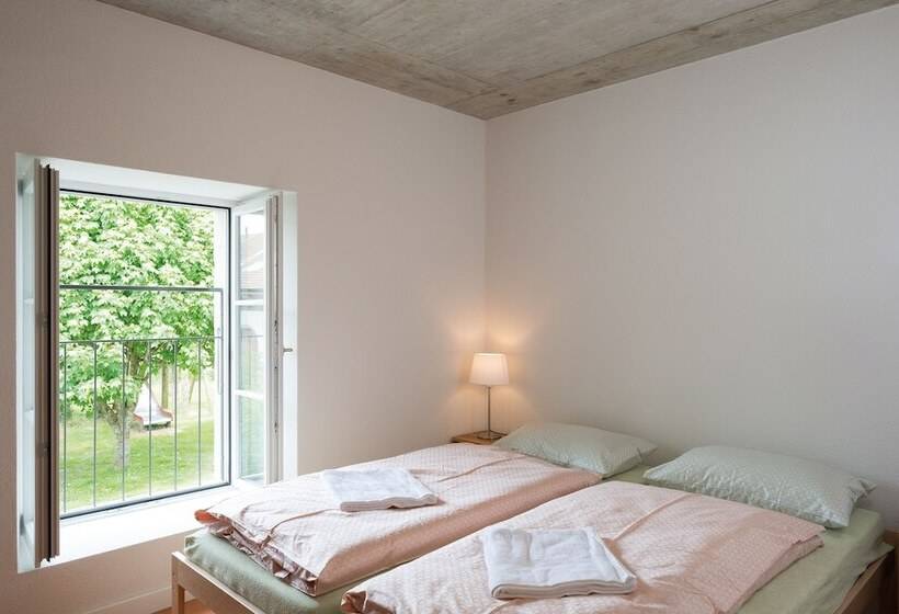 Номер Стандарт Индивидуальный Совместная Ванная, Avenches Youth Hostel