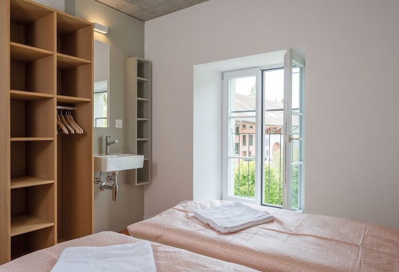 バスルーム共有のシングルスタンダード, Avenches Youth Hostel