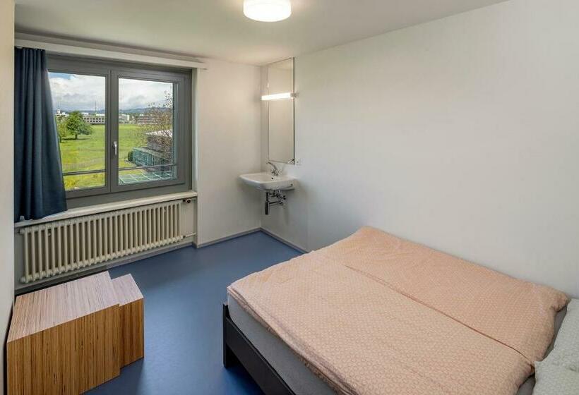 اتاق استاندارد یک تخته با سرویس بهداشتی مشترک, Rapperswil Jona Youth Hostel