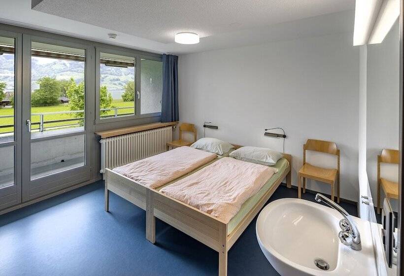 اتاق استاندارد با سرویس بهداشتی مشترک, Rapperswil Jona Youth Hostel