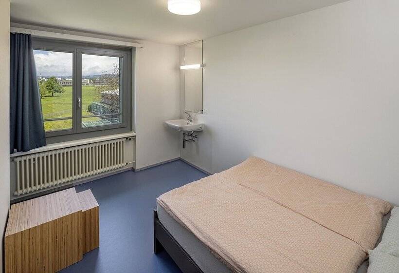 غرفة قياسية فردية حمام مشترك, Rapperswil Jona Youth Hostel