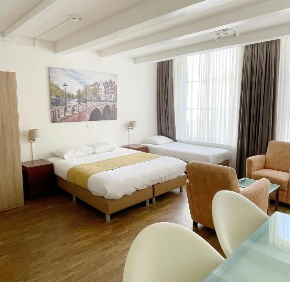 חדר סטנדרטי לשלושה עם נוף, Residence Le Coin