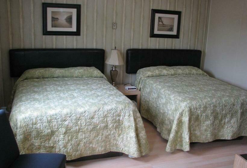 带2个双人床的标准工作室, Macneil's Motel