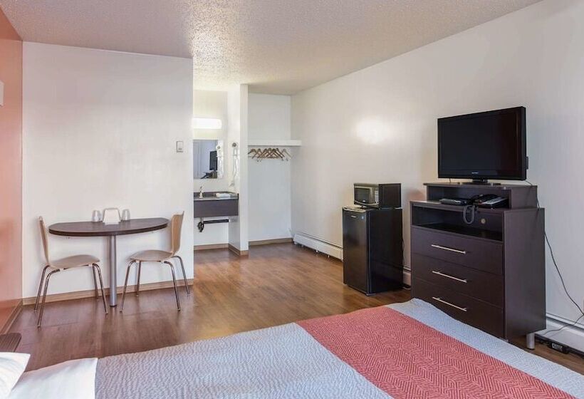 ダブルベッドスタンダードルーム, Motel Bo Camrose, Ab