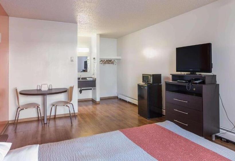 ダブルベッドスタンダードルーム, Motel Bo Camrose, Ab