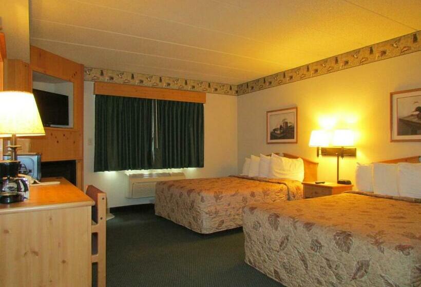 Номер Стандарт 2 Двуспальные Кровати, Shell Lake Lodge, A Travelodge By Wyndham