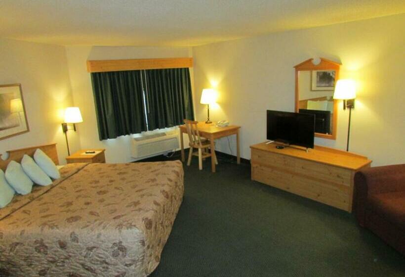 غرفة إدارية فردية, Shell Lake Lodge, A Travelodge By Wyndham