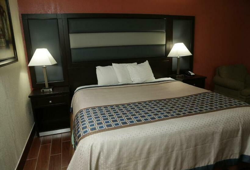 带大床的标准间, Budget Inn   Washington