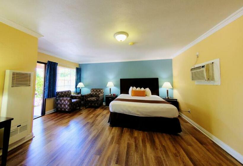 带大床的标准间, Palm Tropics Motel