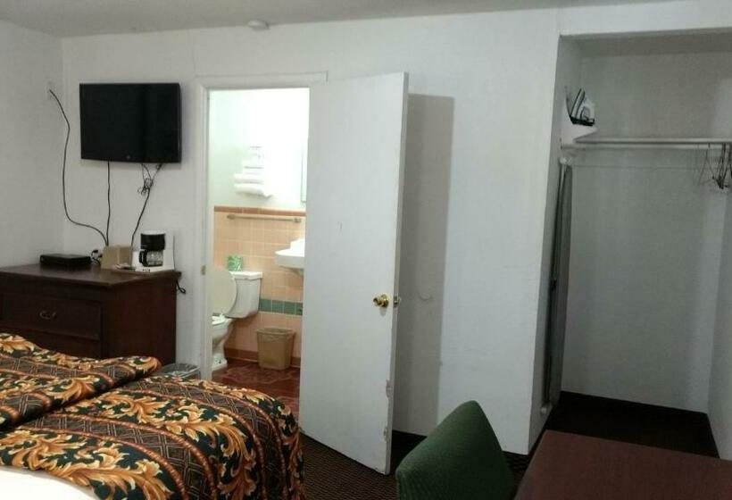 带大床的标准间, Budget Inn Hamilton