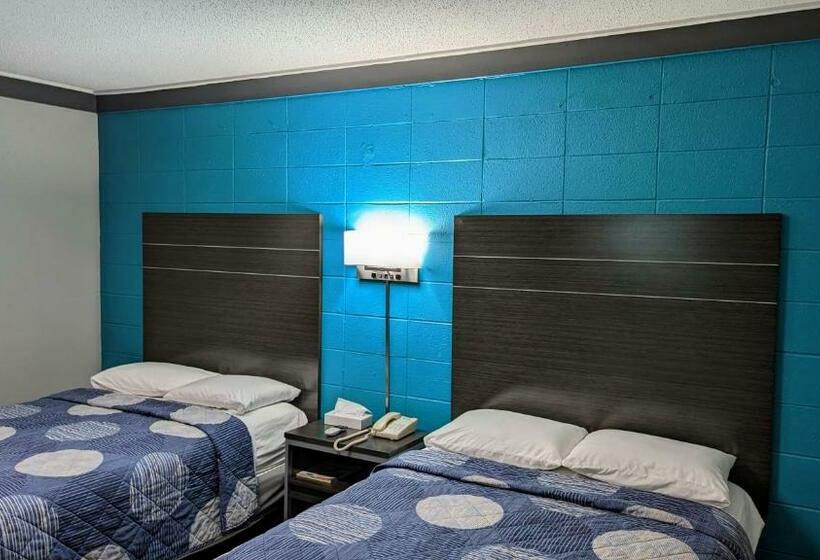 스탠다드 룸 더블 침대 2개, Sheridan Inn