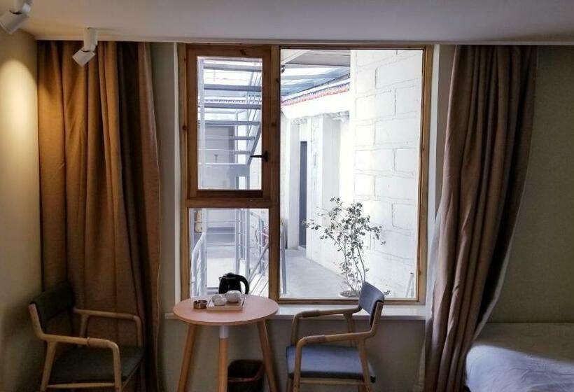 스탠다드 룸 더블 침대 2개, Fengma Feiyang Hostel
