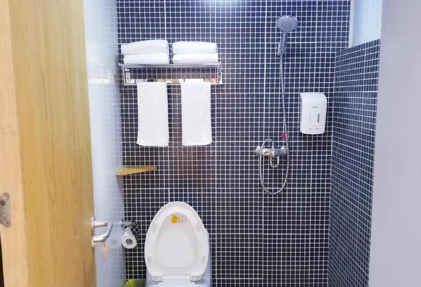 스탠다드 룸 더블 침대 2개, Fengma Feiyang Hostel