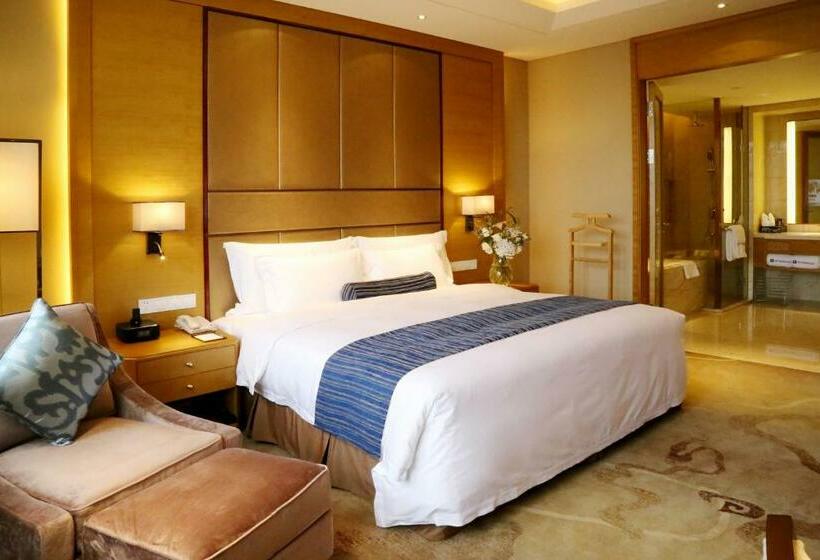 اتاق استاندارد با تخت بزرگ برای معلولان, Wyndham Jingzhou