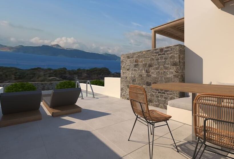 Люкс Deluxe Вид на Море, Milos Sea Resort
