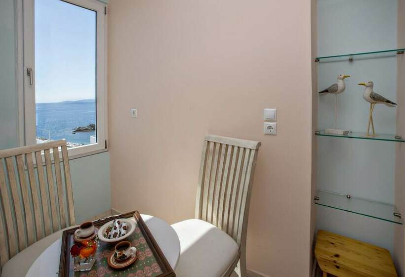 高级套房带海景, Tinos Resort
