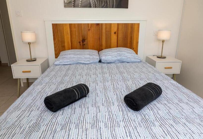 آپارتمان 2 خوابه با تراس, My Hôtel Résidences   Port Leucate