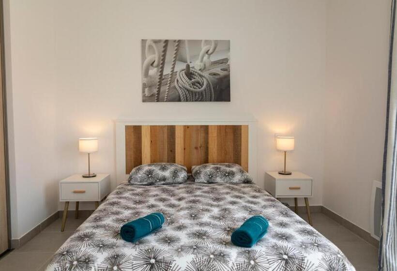 آپارتمان لوکس 1 خوابه, My Hôtel Résidences   Port Leucate