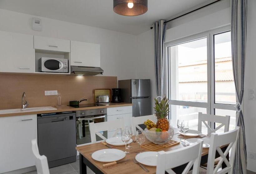 آپارتمان لوکس 1 خوابه, My Hôtel Résidences   Port Leucate