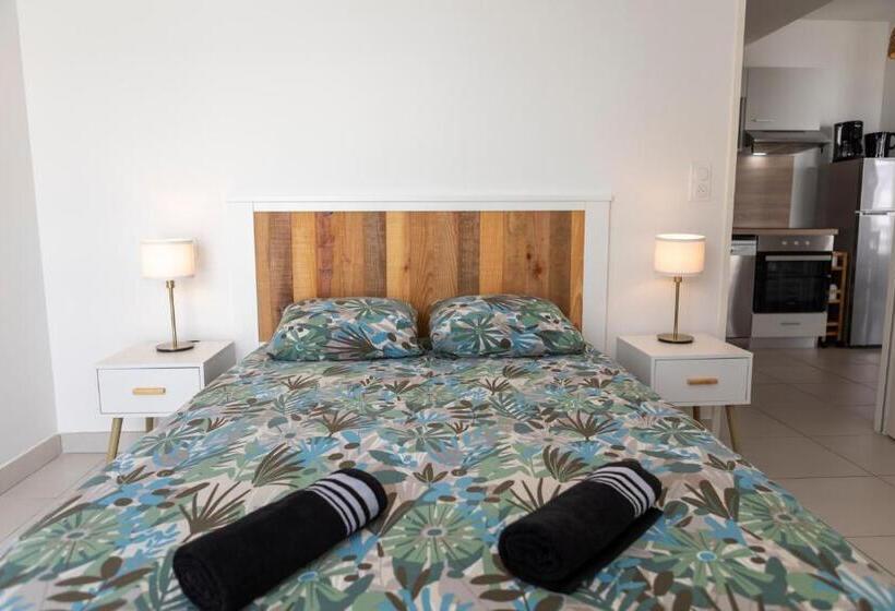 آپارتمان 1 خوابه با چشم‌انداز باغ, My Hôtel Résidences   Port Leucate