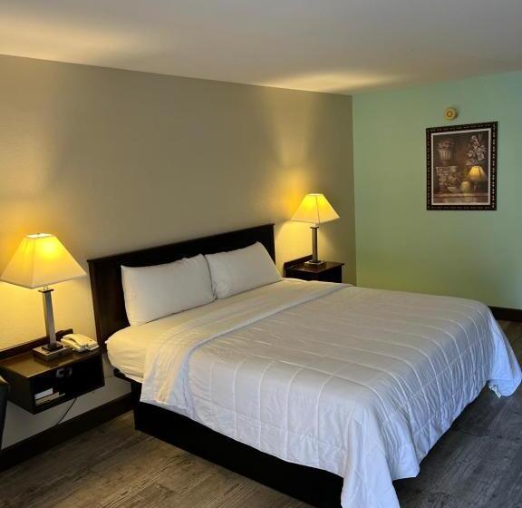 스탠다드 룸 킹사이즈 침대, Four Winds Motel & Rv Park