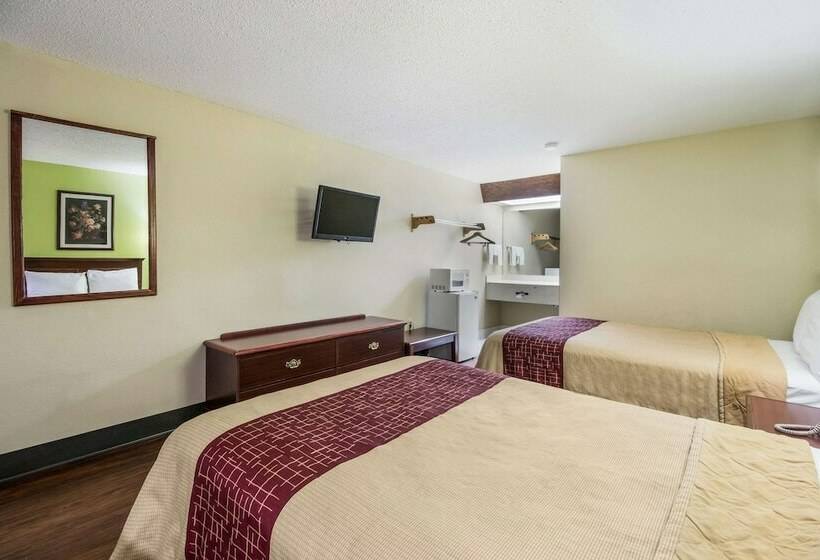 Номер Стандарт 2 Двуспальные Кровати, Rodeway Inn