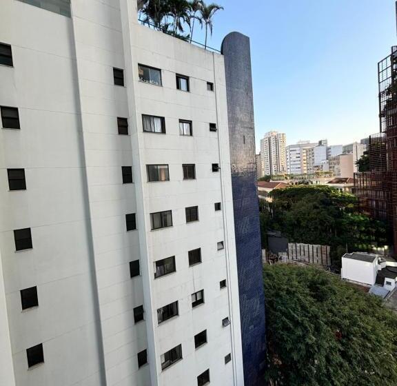 آپارتمان 1 خوابه, Flat Univer Pamplona Paulista No Jardins Com Cozinha ótima Localização 2105