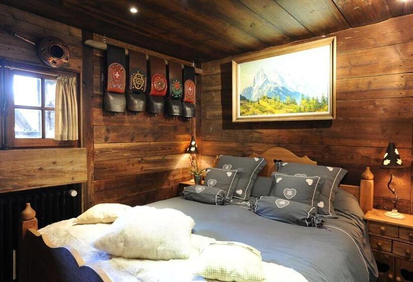 Люкс Вид на Горы, Hôtel Les Chalets De Philippe Avec Jacuzzis Privatifs